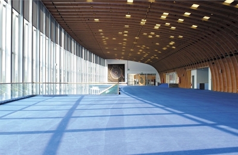 La salle du Palais des Congrès