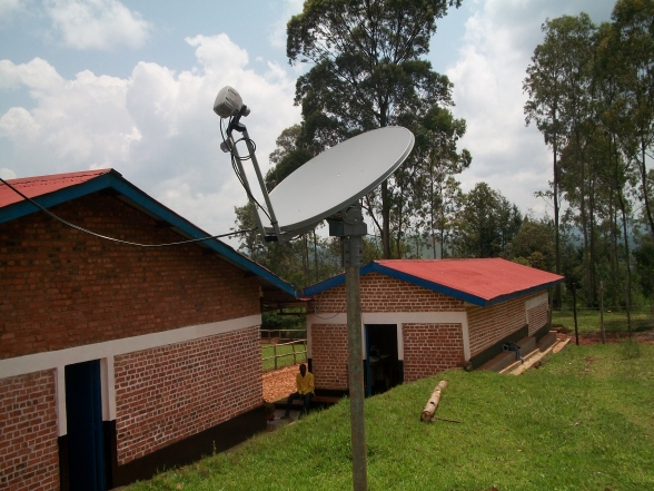 Installation d'une antenne pour internet