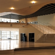 L'entrée du Palais des Congrès